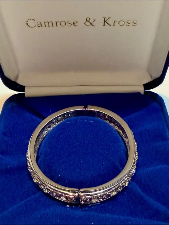 Camrose & Kross Jacqueline Kennedy “JBK” Crystal Bracelet w/ Box & COA